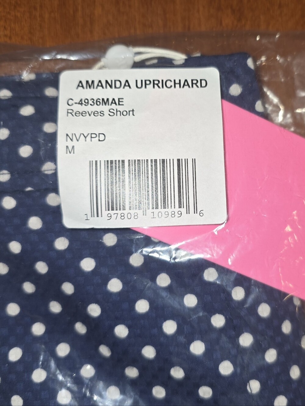NWT Amanda Uprichard REEVES Short Shorts in Navy Polka Dot - Sz Medium - Picture 11 of 11